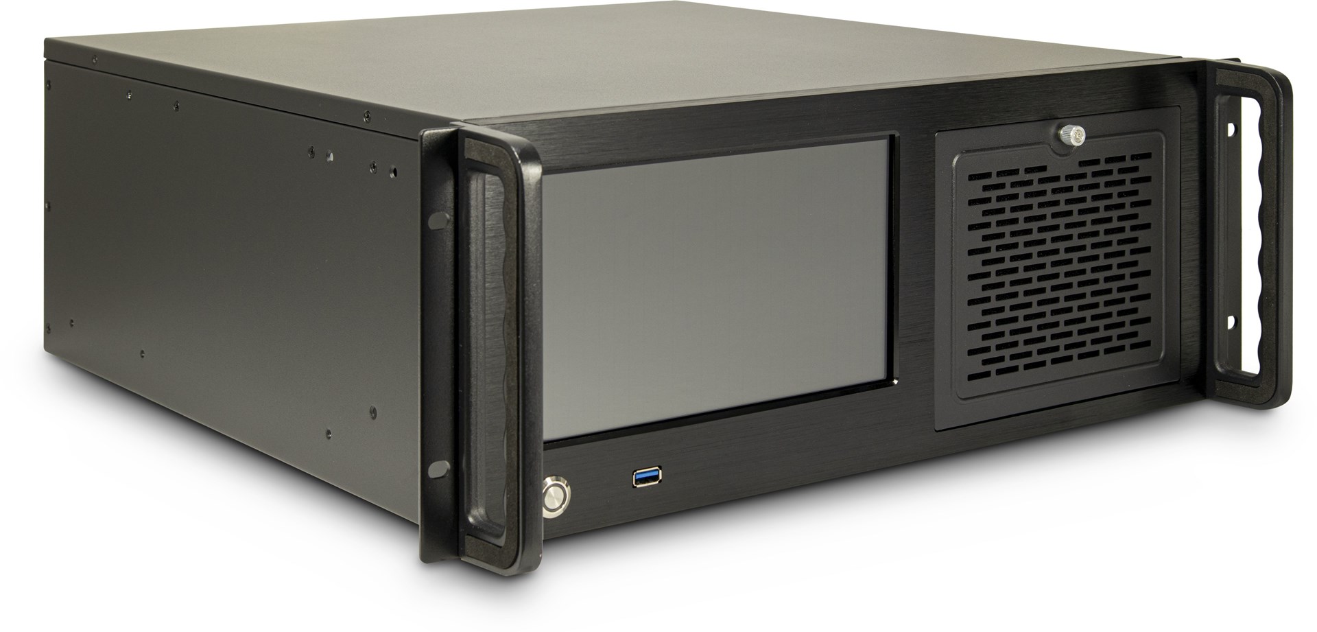 INTER-TECH  4U-4460 TFT Rack Black |
