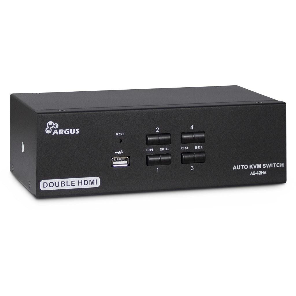 INTER-TECH AS-42HA HDMI KVM switch Black