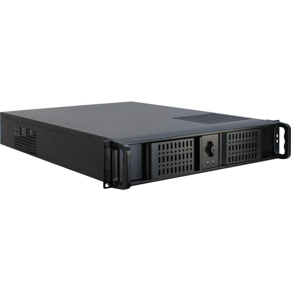INTER-TECH  IPC 2U-2098-SL Rack Black |