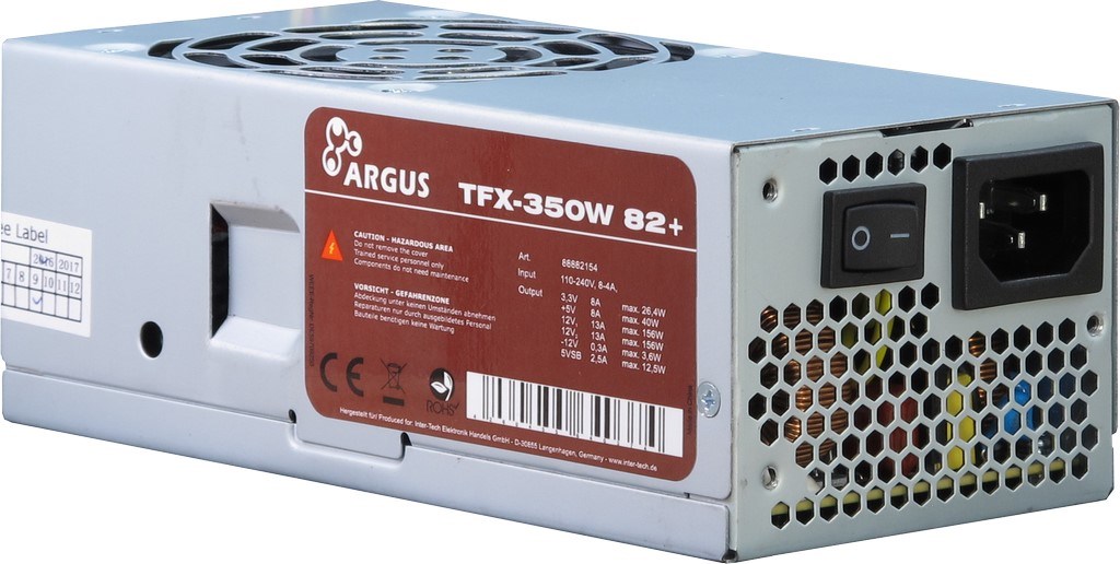 INTER-TECH  TFX-350W power supply unit 20+4
