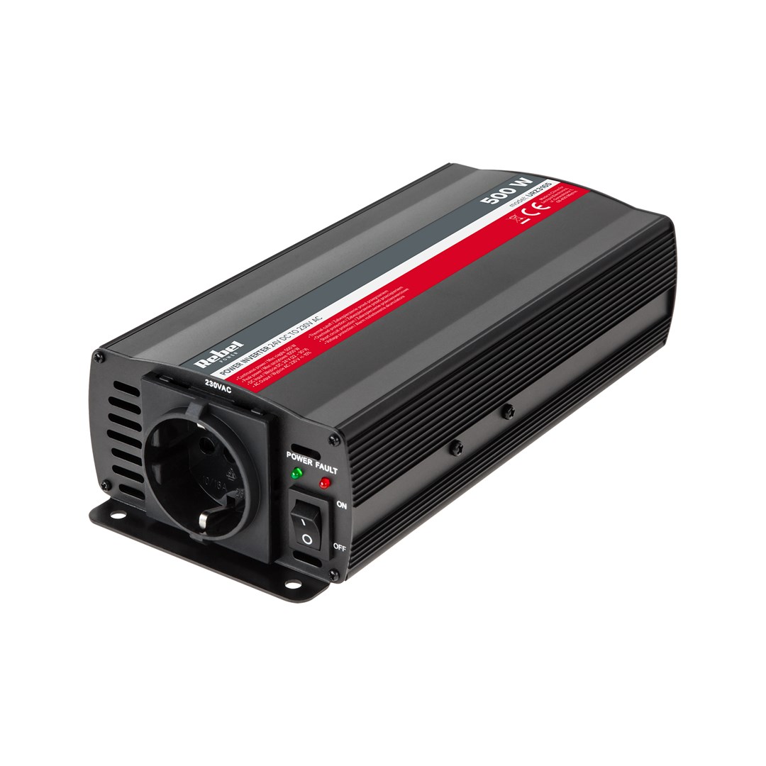 Rebel Inverter 24V/230V 500W(gn. type F:German)