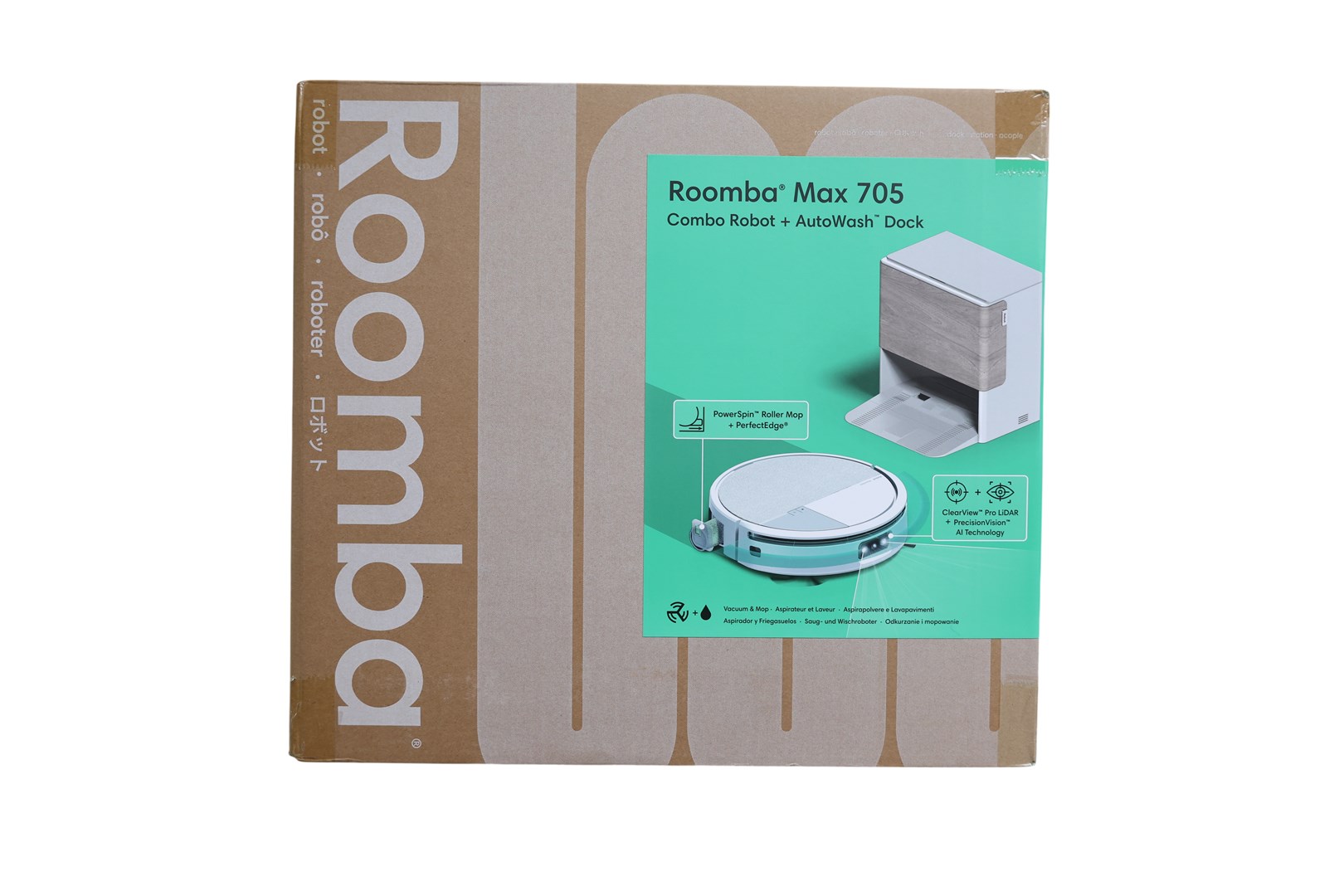 IRobot  705 Combo Max Saug-/Wischroboter, wei