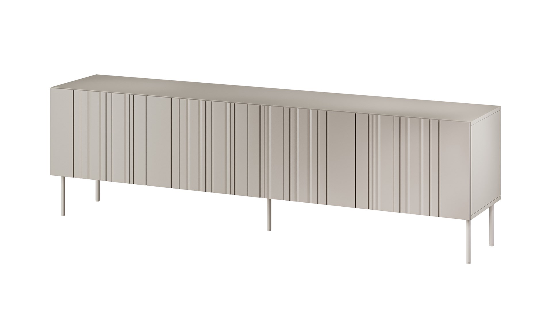 Cama MEBLE ISLA 200x40x60 cashmere matt
