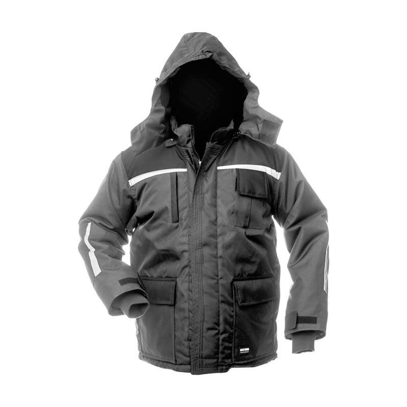 No name JACKET LONG ARCTIC GREY/BLACK