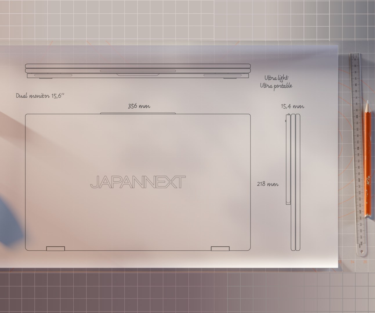 No name JAPANNEXT JN-DMD-IPS156F computer monitor