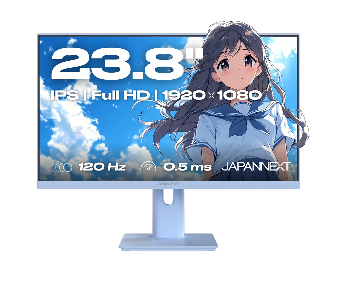 No name JAPANNEXT JN-I238FHD120F-HSP-BB computer monitor