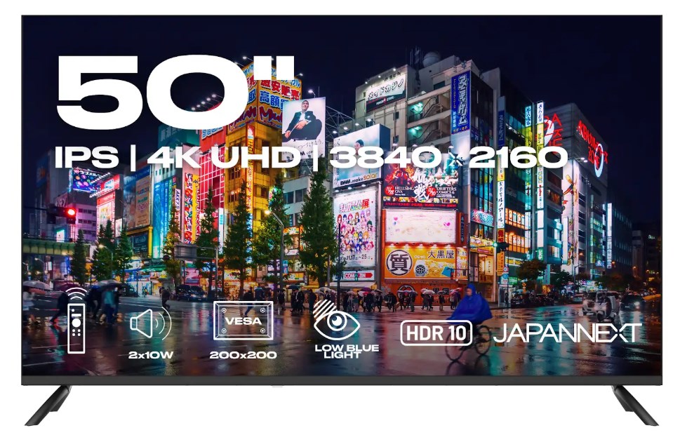 No name JAPANNEXT JN-IPS500UHD60F computer monitor