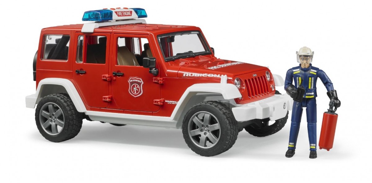 BRUDER  Jeep Wrangler Fire vehicle |