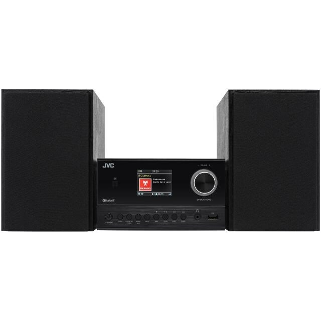 JVC  UX-E225B Mini hi-fi system Black