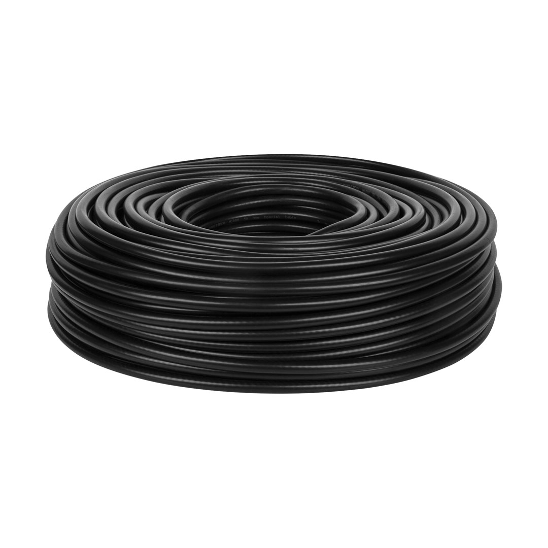 Cabletech Kabel koncentyczny H1000 100m czarny