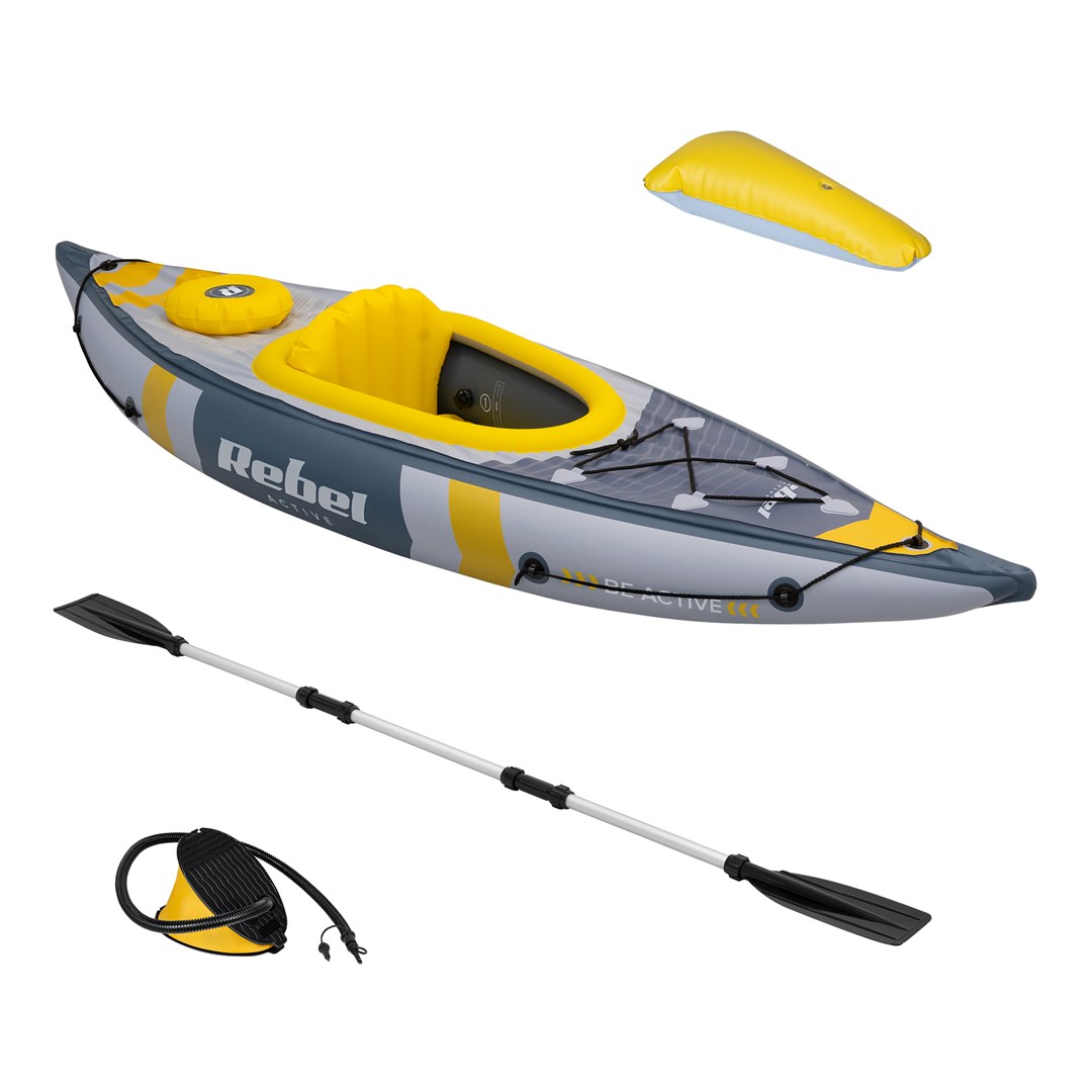Rebel Kajak  ACTIVE pompowany 282x90x43, zestaw