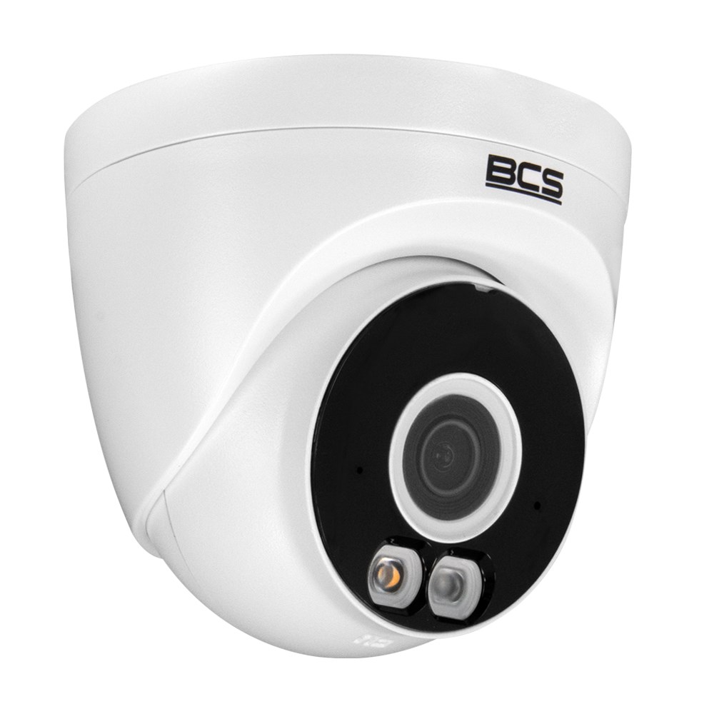 BCS Kamera IP kopułowa 5Mpx -L-EIP15FSR3L3-W-Ai