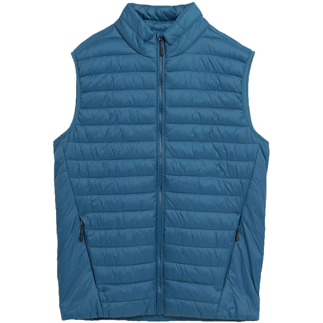 4F Kamizelka męska M062 denim AW23TVESM062