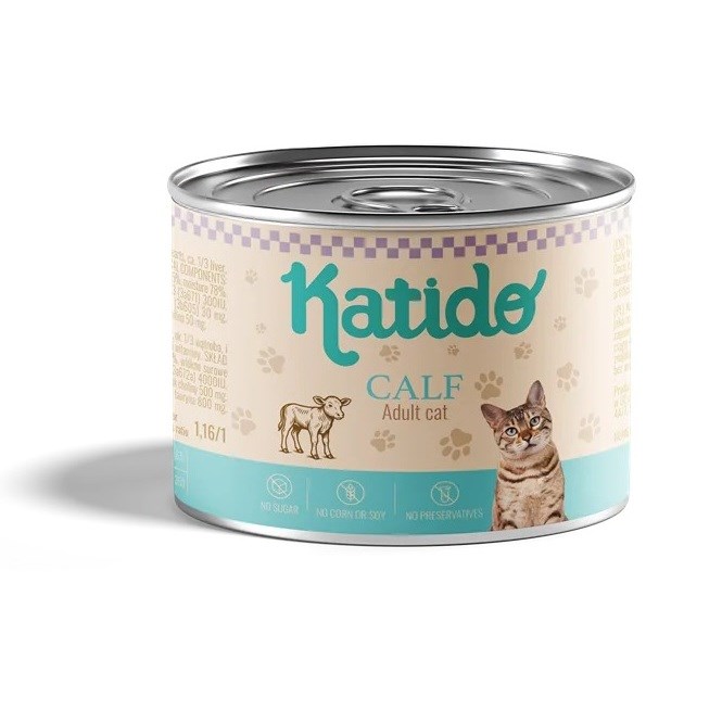 Katido Calf - wet cat food
