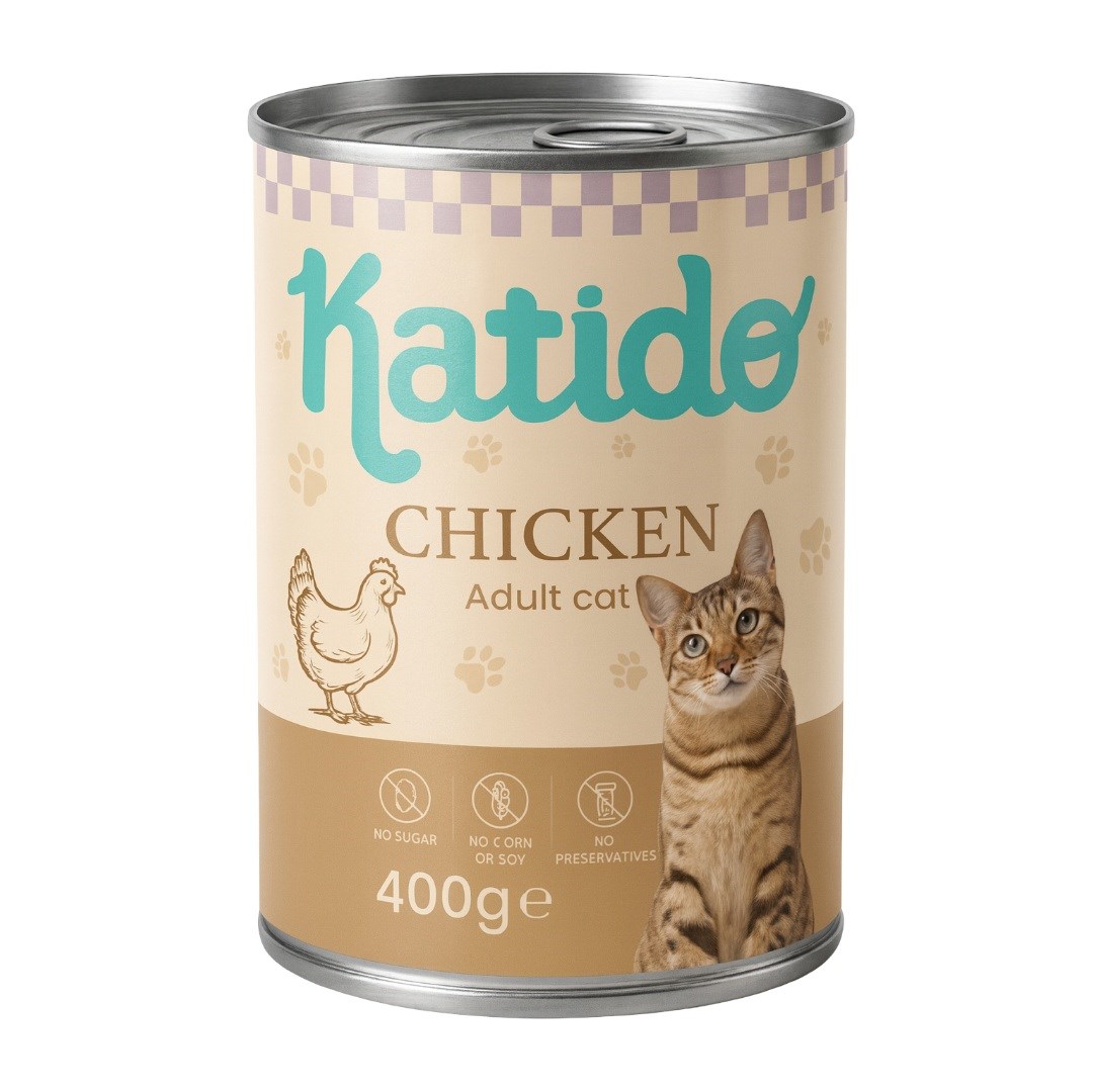 Katido Chicken - wet cat food