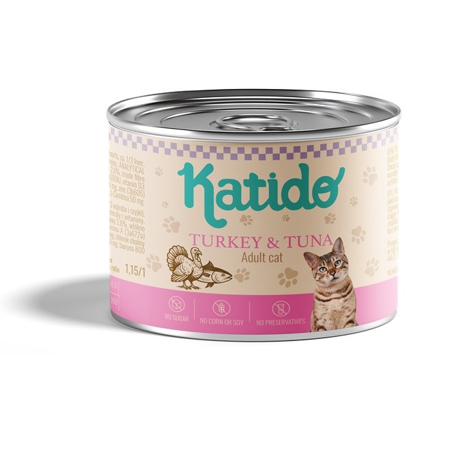Katido Turkey with tuna - wet