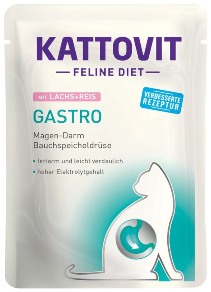 KATTOVIT  Feline Diet Gastro Salmon with