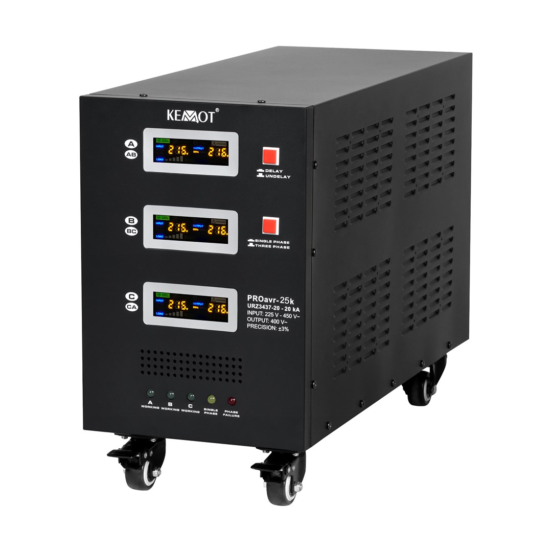 KEMOT PROavr-25k Automatic Three Phase Voltage