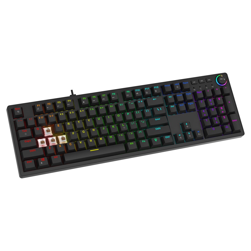 SAVIO Keyboard STYX Brown | STYX