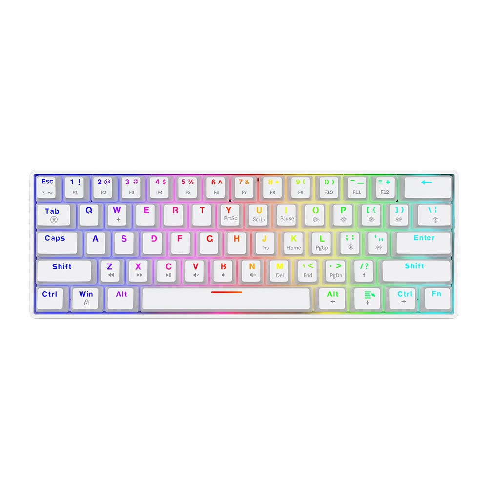 SAVIO  Keyboard Whiteout X2 Brown Outemu