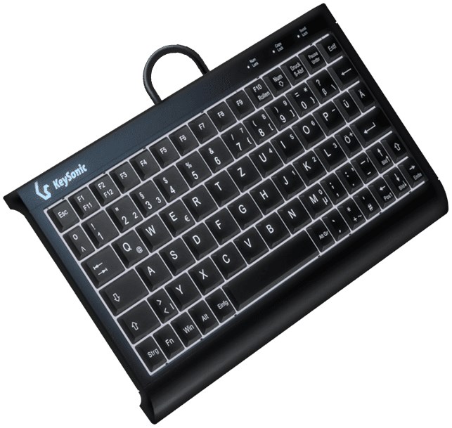 KEYSONIC  KSK-3011ELC (DE) keyboard Home USB
