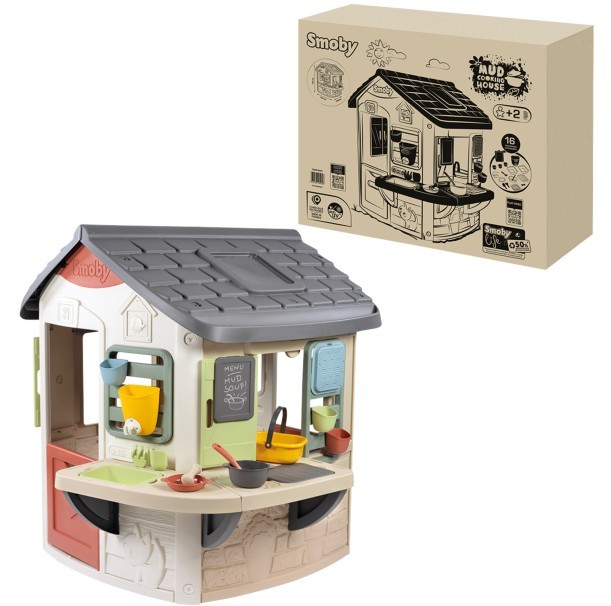 Smoby Kids garden house with mud