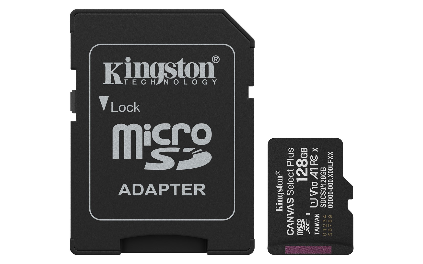 KINGSTON microSD memory card 128GB Canvas