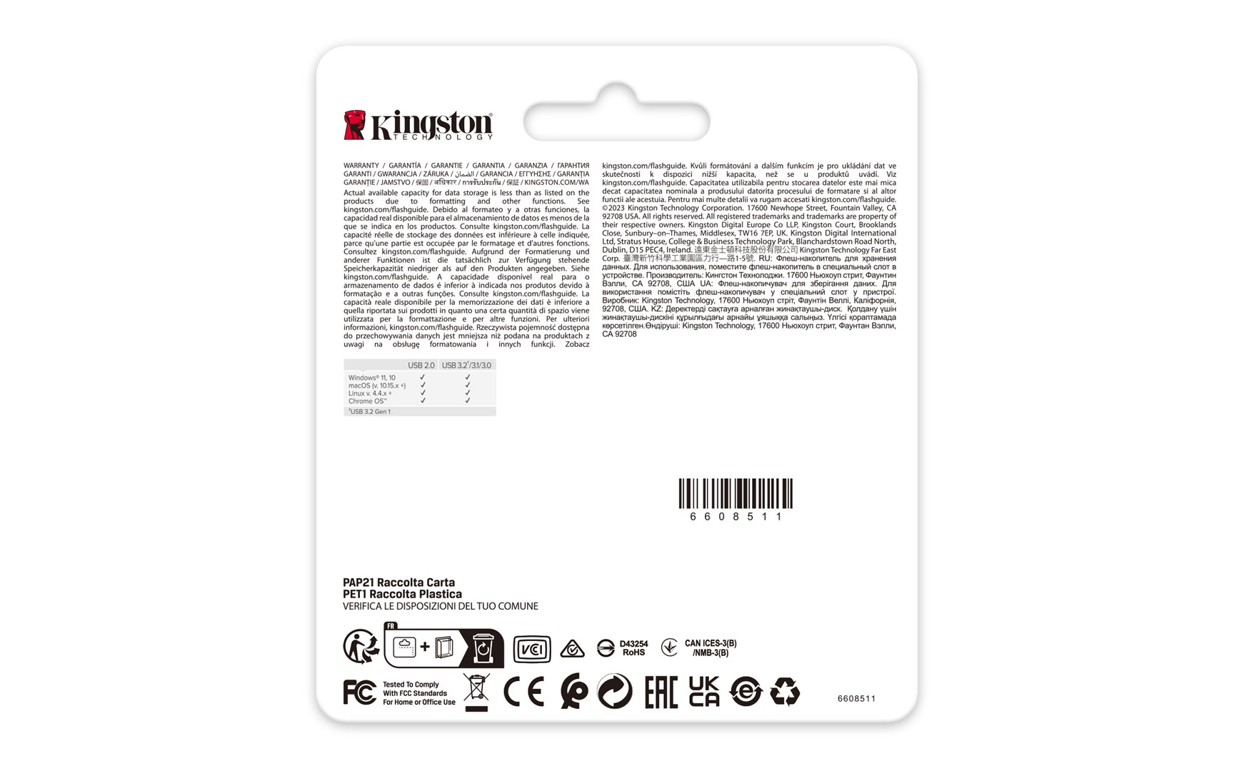 KINGSTON Pendrive Data Traveler DTSE9G3 256GB