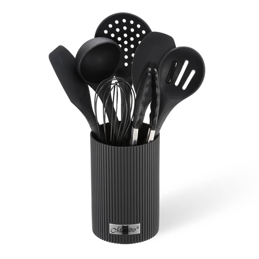 Maestro Kitchen utensils MR-1542-BLACK 8 elements