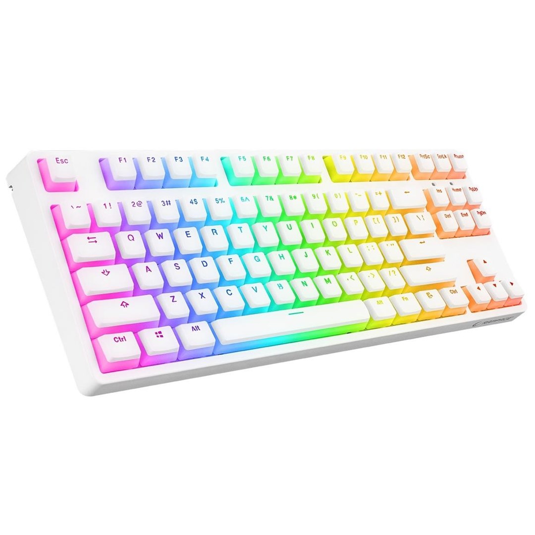 RAMPAGE Klawiatura przewodowa TKL GHOST Huano