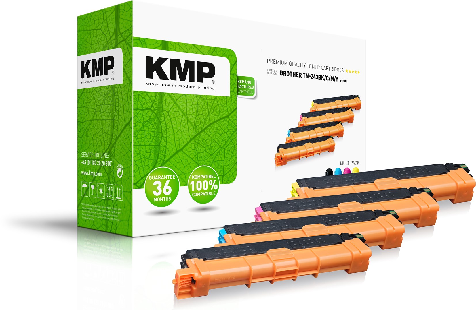 KMP  1268,0005 toner cartridge 4