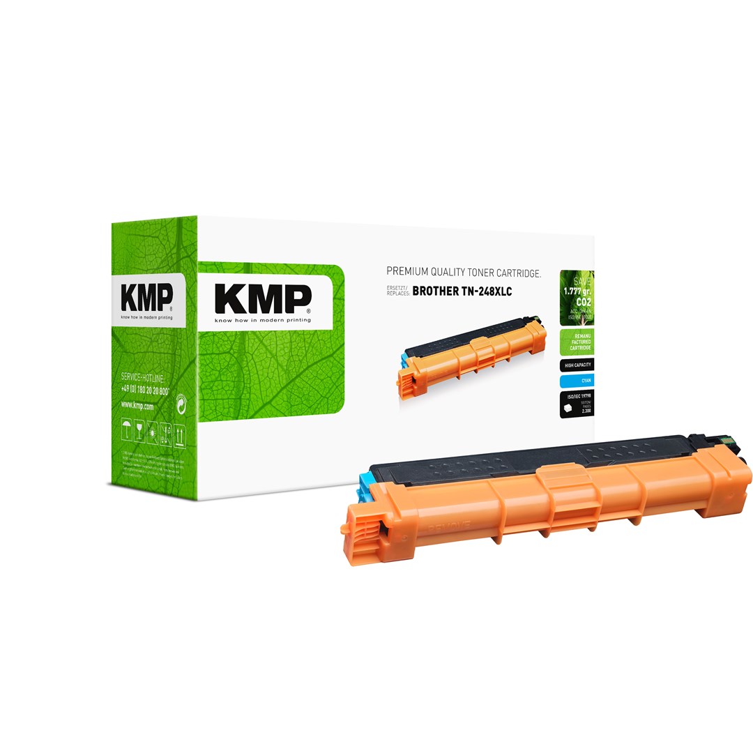 KMP  1273,3003 cyan ersetzt Brother
