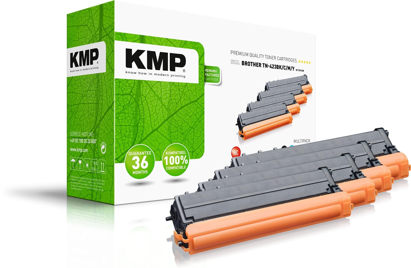KMP  B-T101VX toner cartridge 4 pc(s)