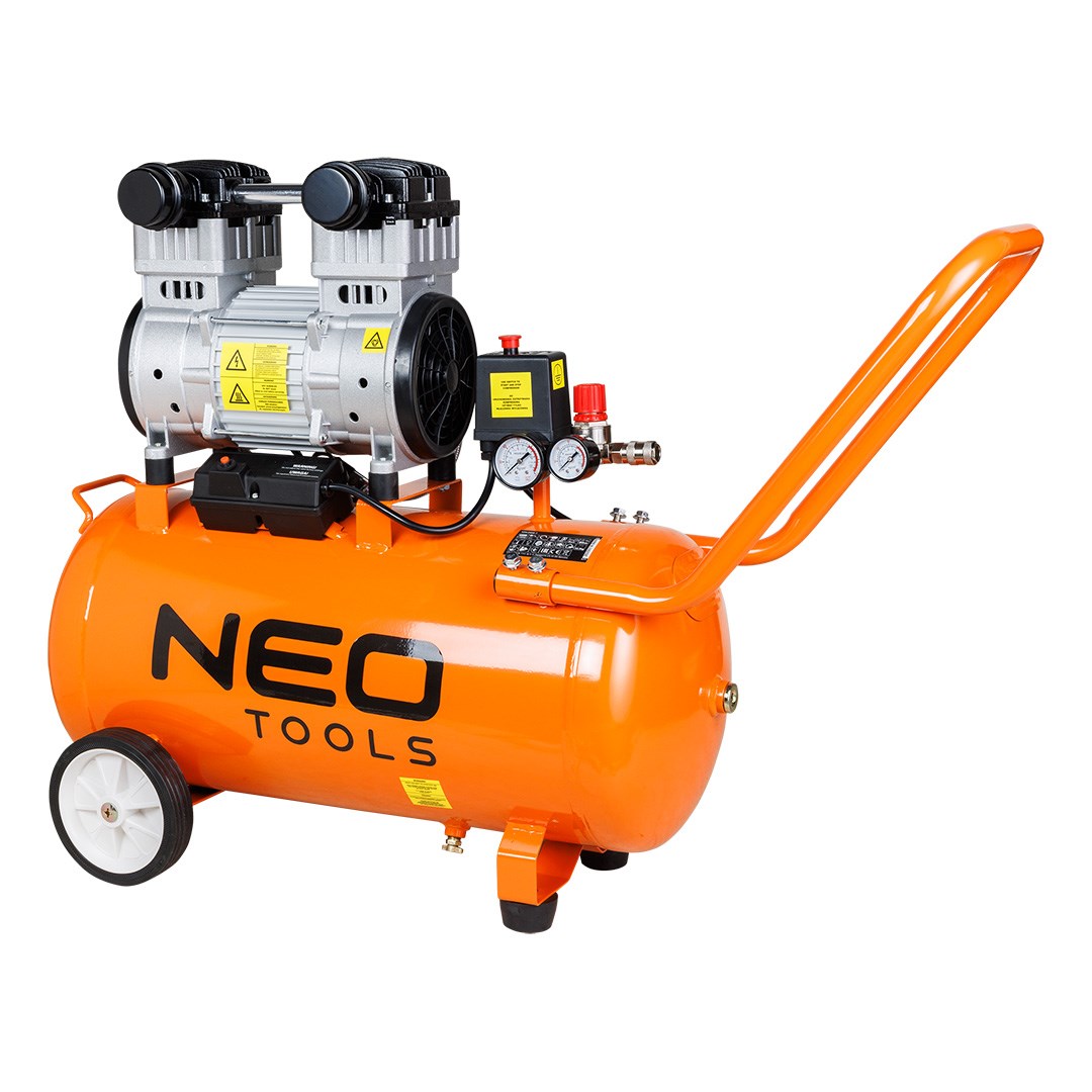 NEO TOOLS Kompresor bezolejowy 50 l