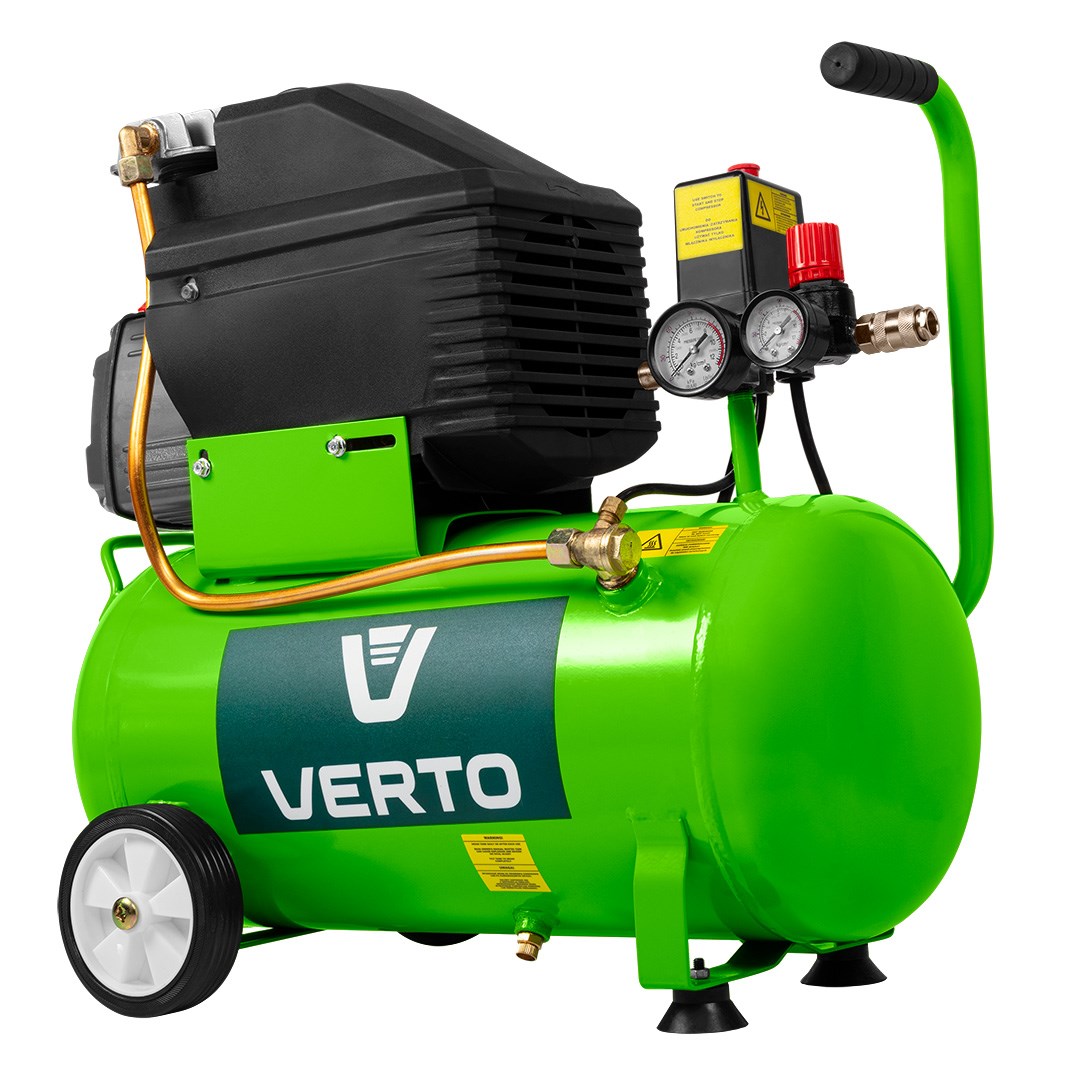 VERTO Kompresor olejowy 24l, 230V |