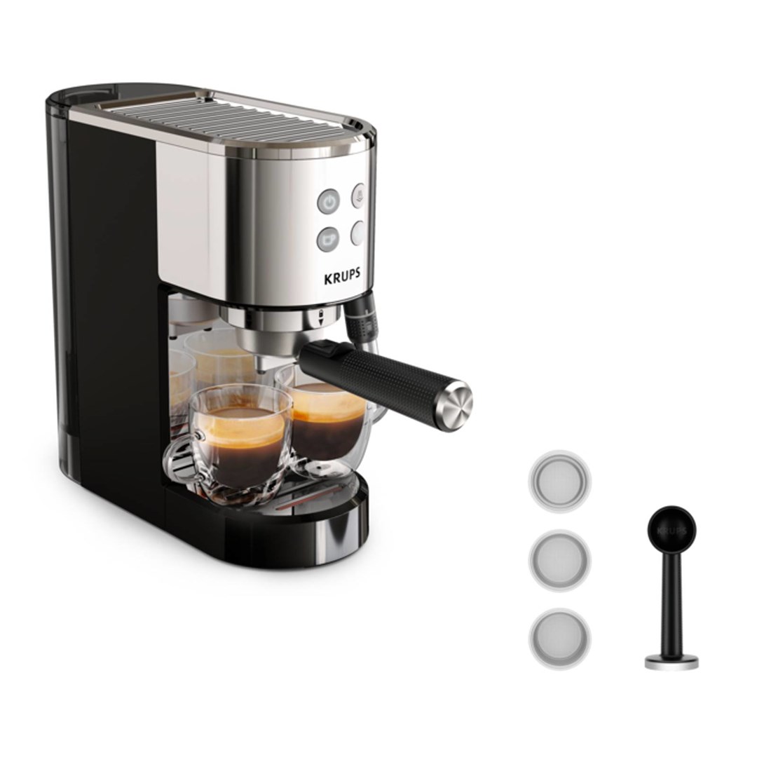 Krups Virtuoso XP444C10 coffee maker Semi-auto