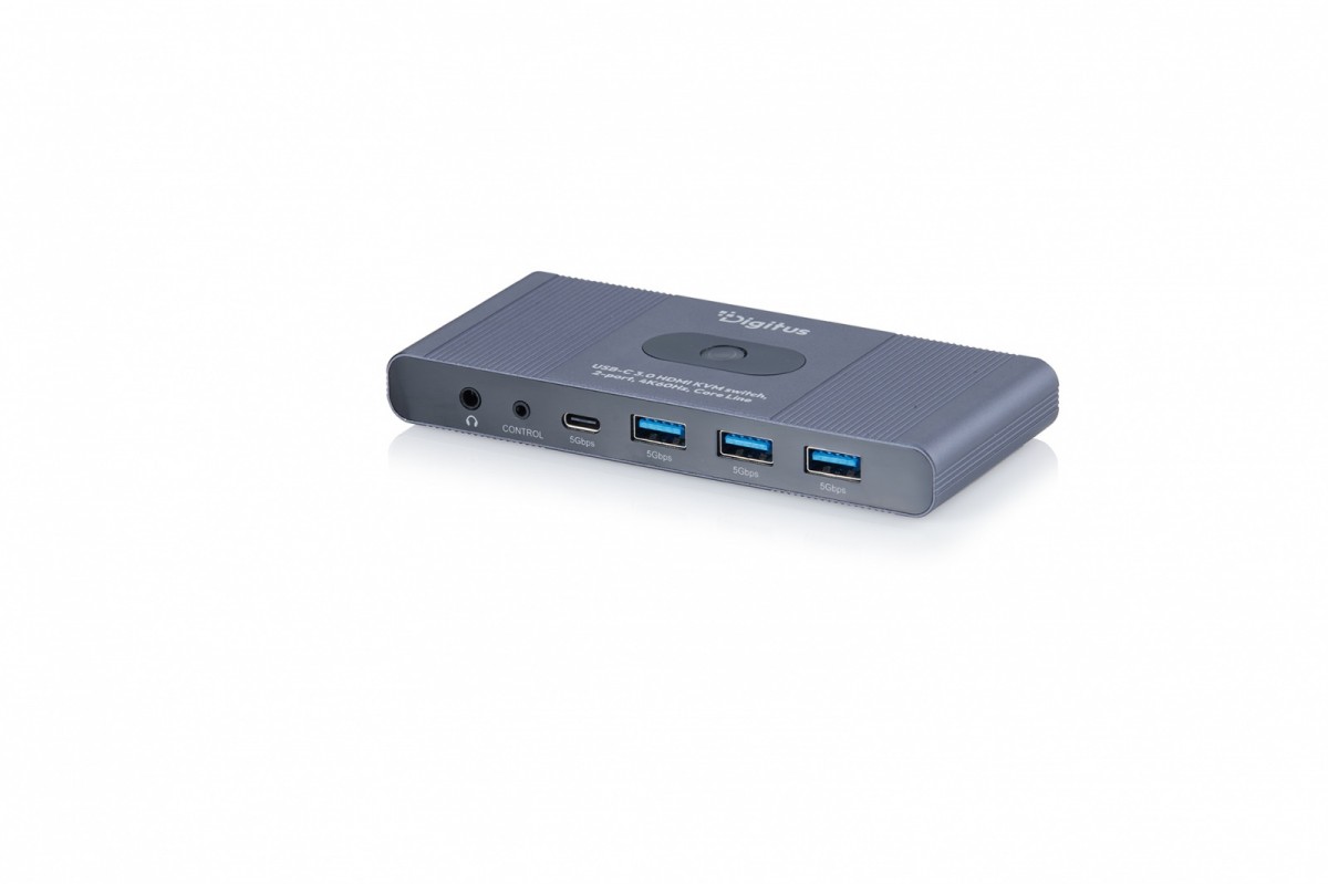 Digitus  KVM switch, 2-port DS-12855 |