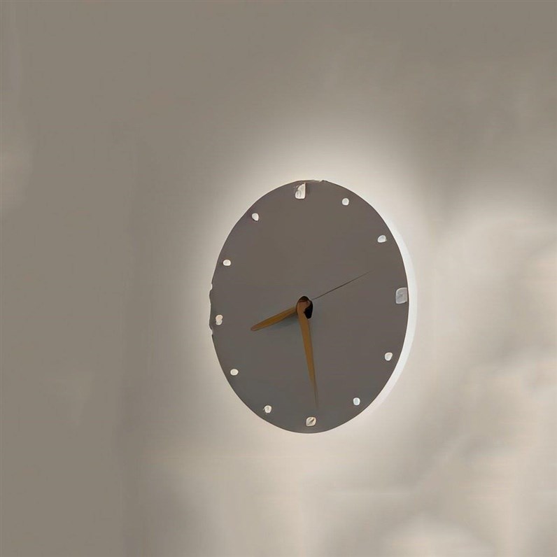 No name LAMP WALL TIME 24CM