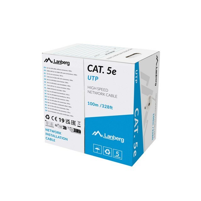 LANBERG Cable LAN UTP kat.5e