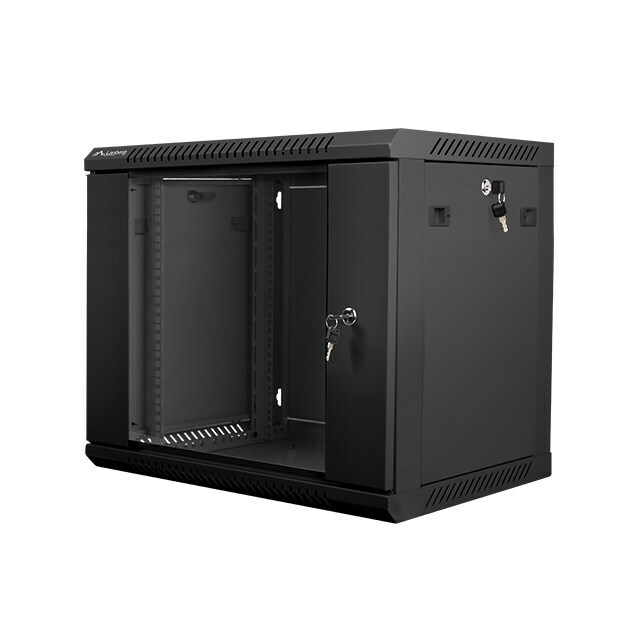 LANBERG  19`` wall-mounted installation cabinet 9U