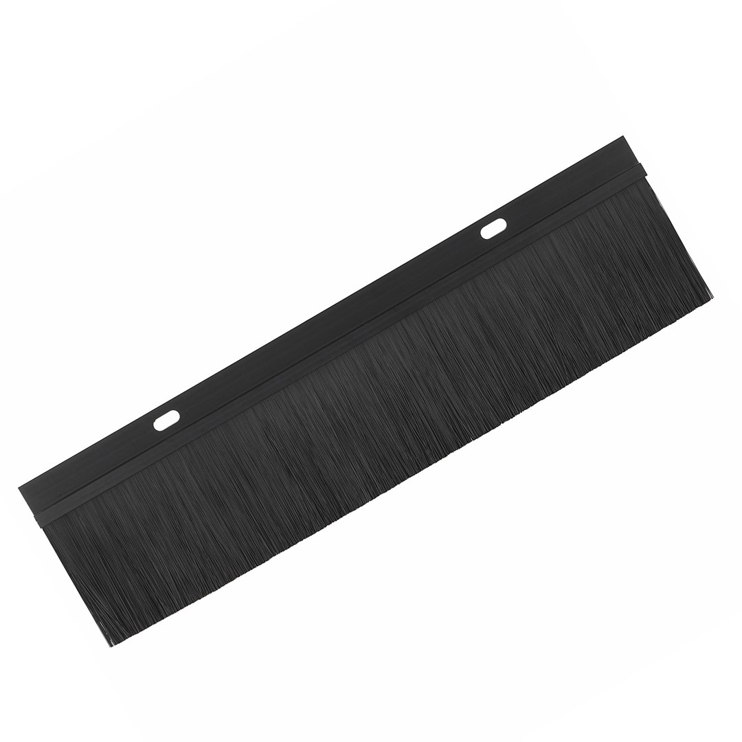 LANBERG  Cable entry brush panel black