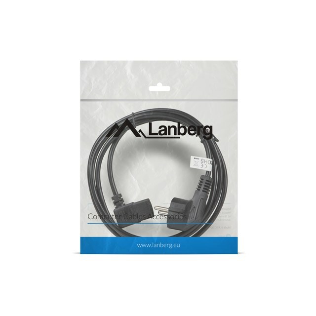LANBERG  CA-C13C-12CC-0018-BK power cable Black 2