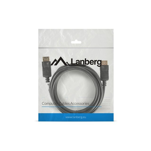 LANBERG  Cable DisplayPort M/M 4K 3M