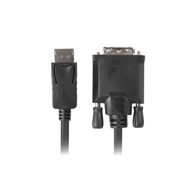 LANBERG Cable DisplayPort v1.2 DVI-D(24+1)