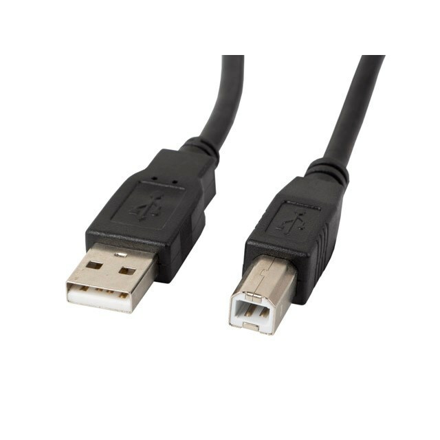LANBERG  Cable USB-A(M)->USB-B(M) 2.0 1