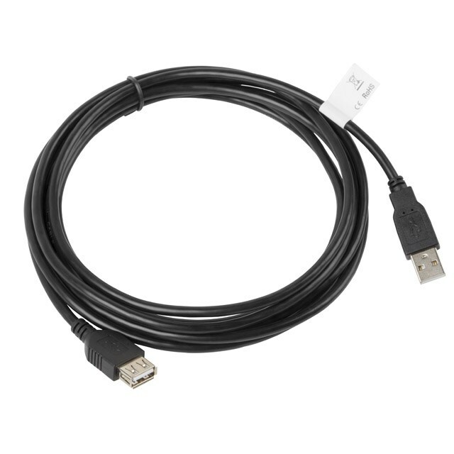 LANBERG CA-USBE-10CC-0030-BK USB cable USB 2