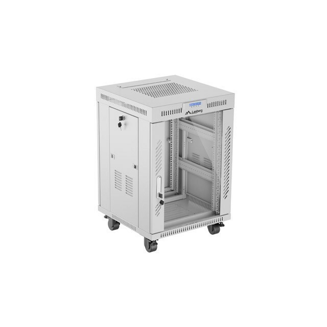 LANBERG  FF01-6615-12SL rack cabinet 15U Freestanding
