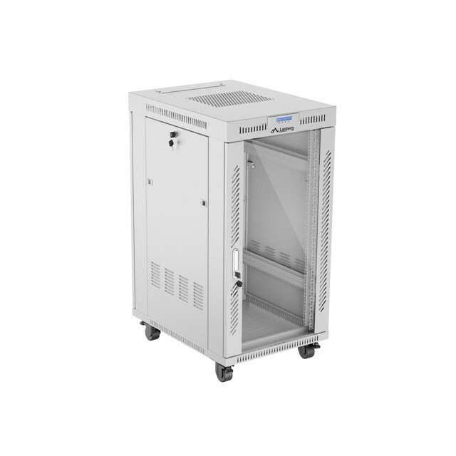 LANBERG  FF01-6822-12SL rack cabinet 22U Freestanding