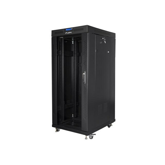 LANBERG  FF01-8027-12BL rack cabinet 27U Freestanding