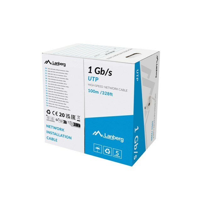 LANBERG  Cable LAN UTP 1GB/S CCA